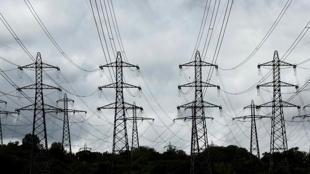 transmission towers